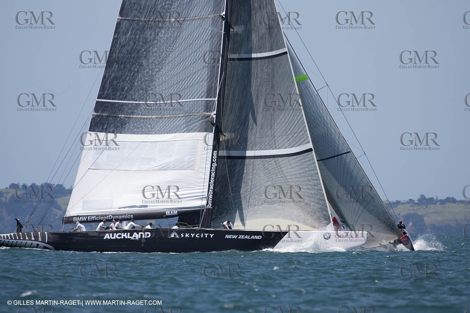 21 01 2009 - Auckland (NZL) -  Louis Vuitton Pacific Series - BMW ORACLE Racing - Training