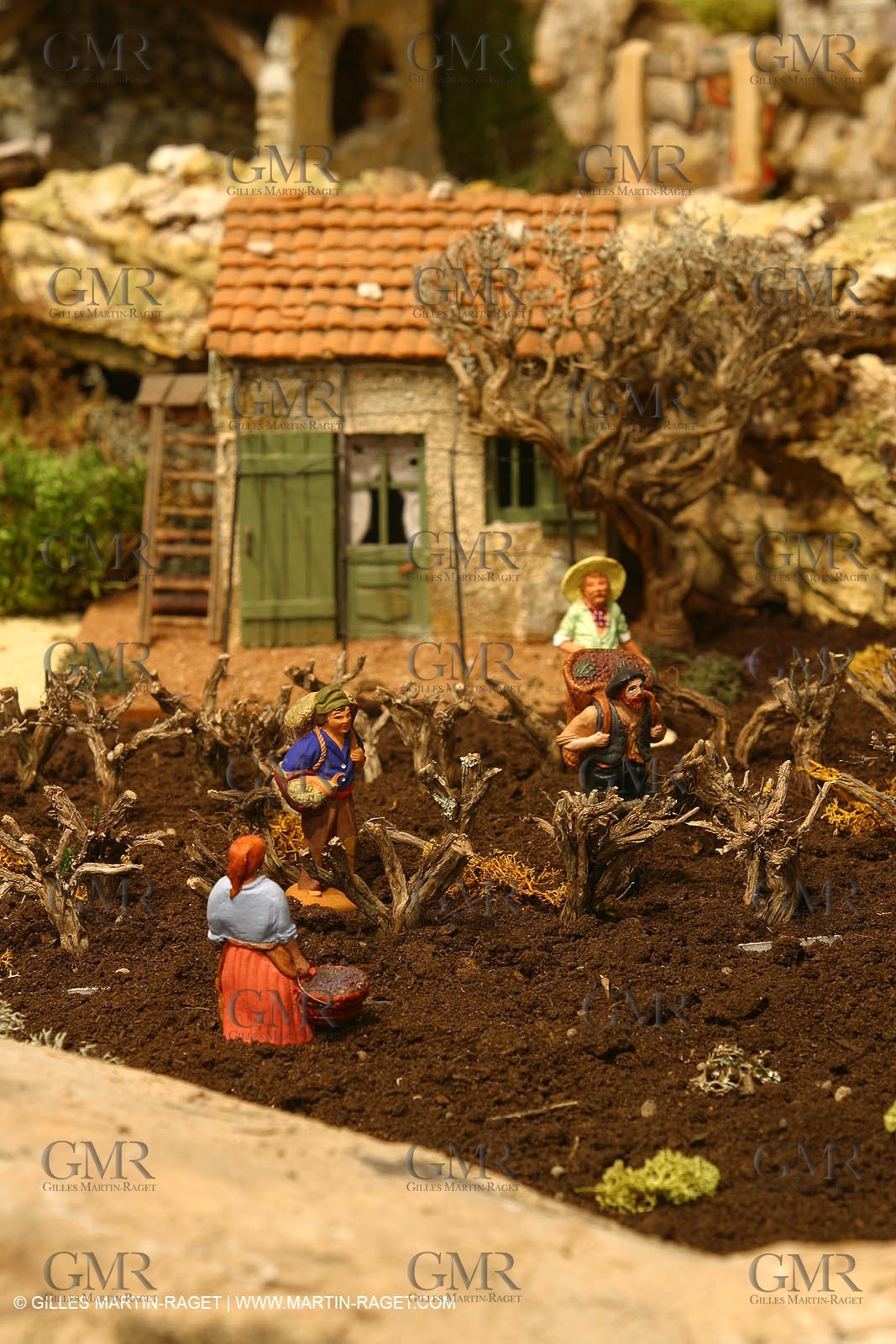 Great crib from les Saintes Maries de la mer (FRA, 13) for Christmas, December 2010