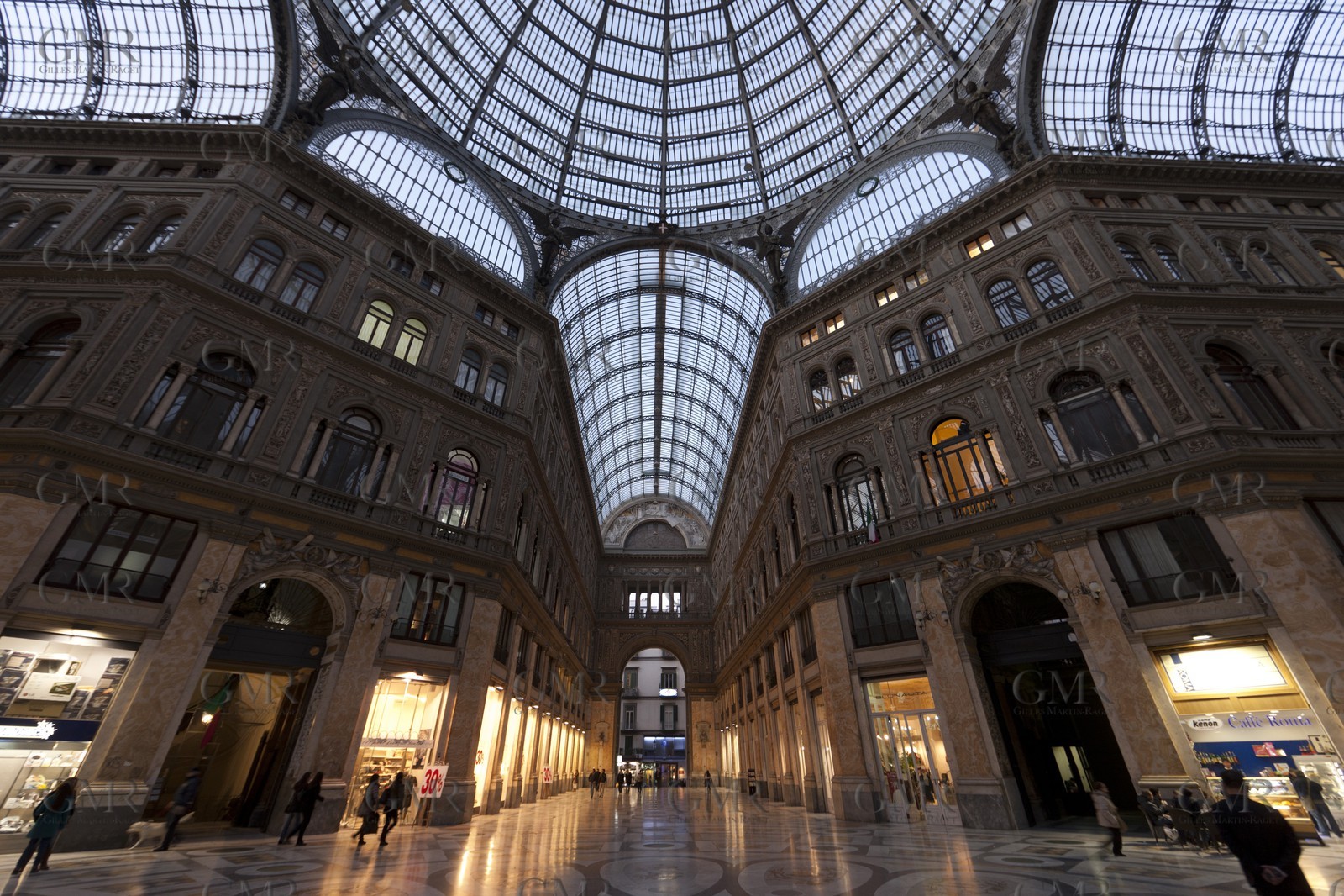 24 02 2012 - Naples (ITA) - 34th America's Cup - America's Cup World Series Naples 2012 - Naples Preview - Galleria Umberto I