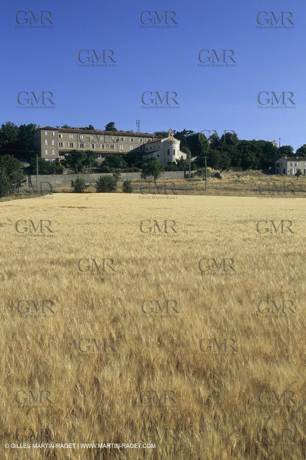 France, Provence, La sainte Baume, Provence verte, collines de Pagnol