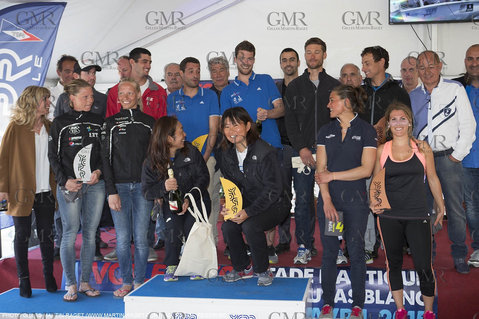 10 04 2015, Marseille (FRA), Yachting Club de la Pointe Rouge - Coupe Internationale de Printemps des 470