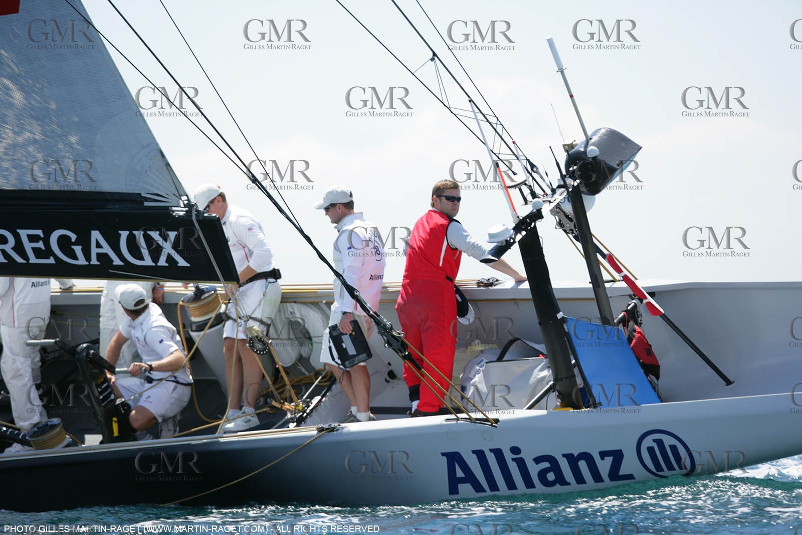 4 05 2007-Valencia (Spain)- 32nd America's Cup - Louis Vuitton Cup - RR2 - Day 6 - BMW ORACLE Racing