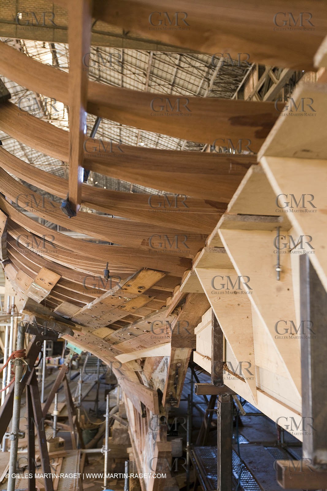 14 12 2007 - La Ciotat (FRA, 13) - Mariska refit at Charpentiers Réunis boatyard