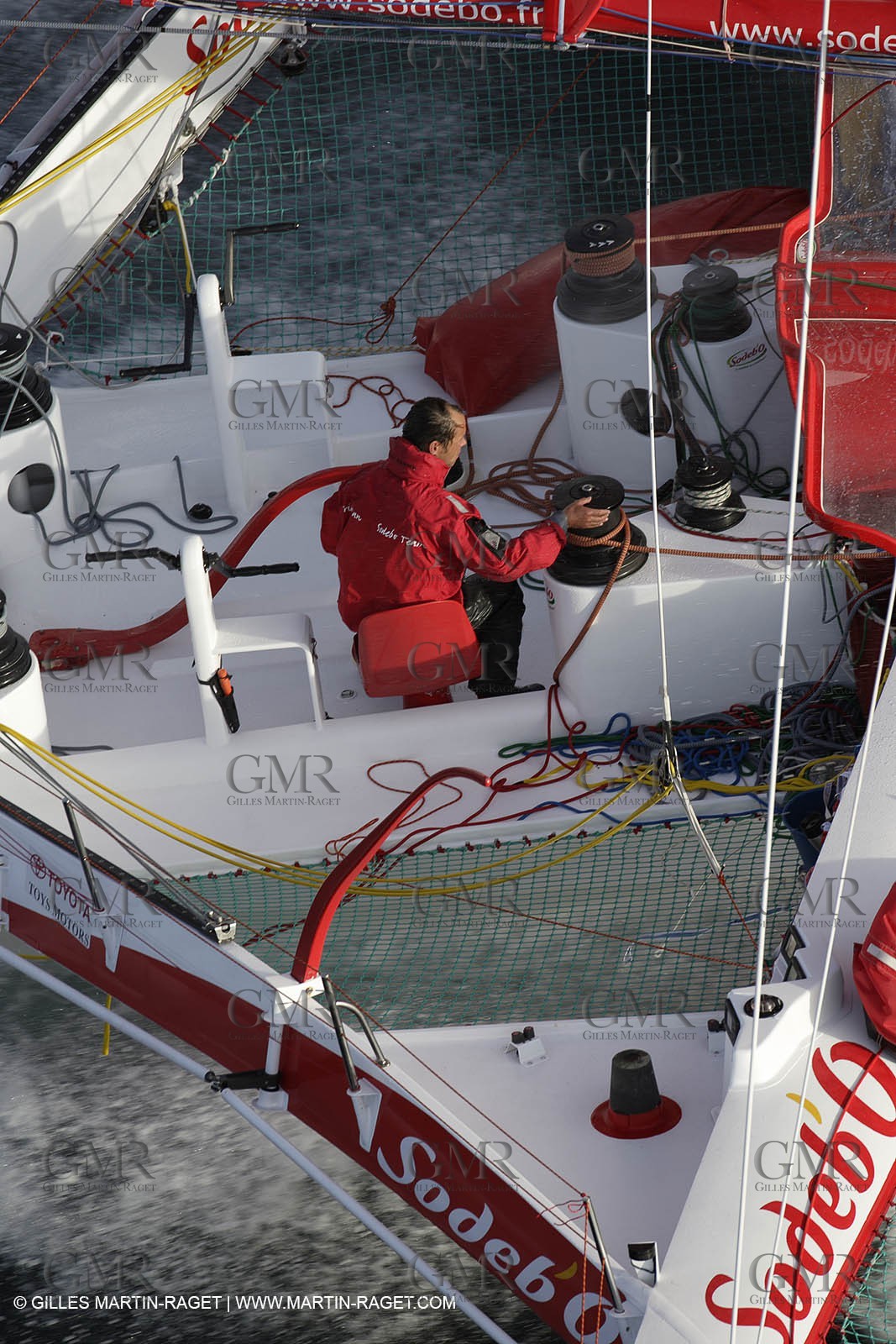 11 10 2006 -Lorient (FRA) -  Multis Orma - Entraînements Sodebo (Thomas Coville) Route du Rhum 2006