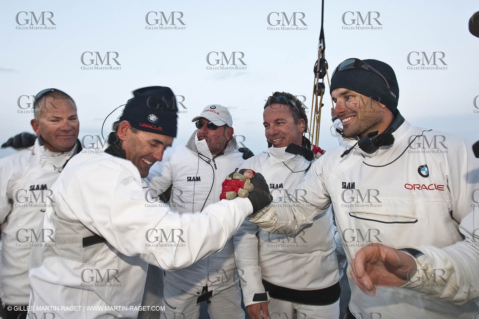 14 02 2010 - Valencia (ESP) - 33rd America's Cup - BMW ORACLE Racing - Race 2