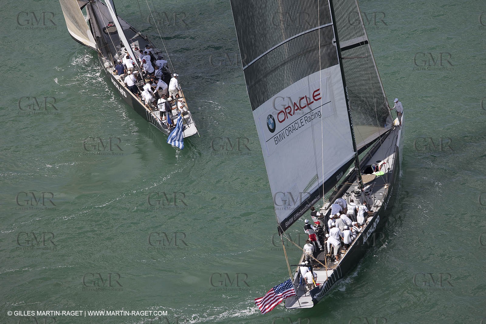 29 01 2009 - Auckland (NZL) -  Louis Vuitton Pacific Series - BMW ORACLE Racing - Training
