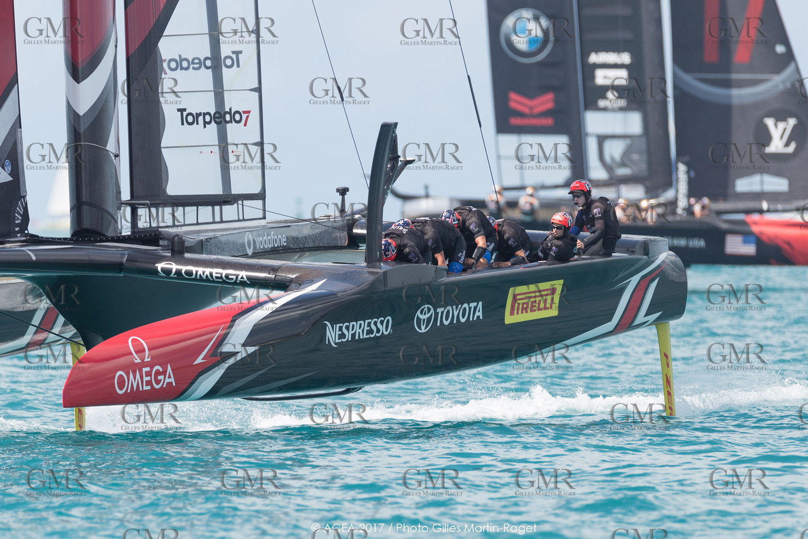 17 06 2017 - Bermuda (BDA) - 35th America's Cup 2017 - 35th America's Cup Match Presented by Louis Vuitton, Race day 1
