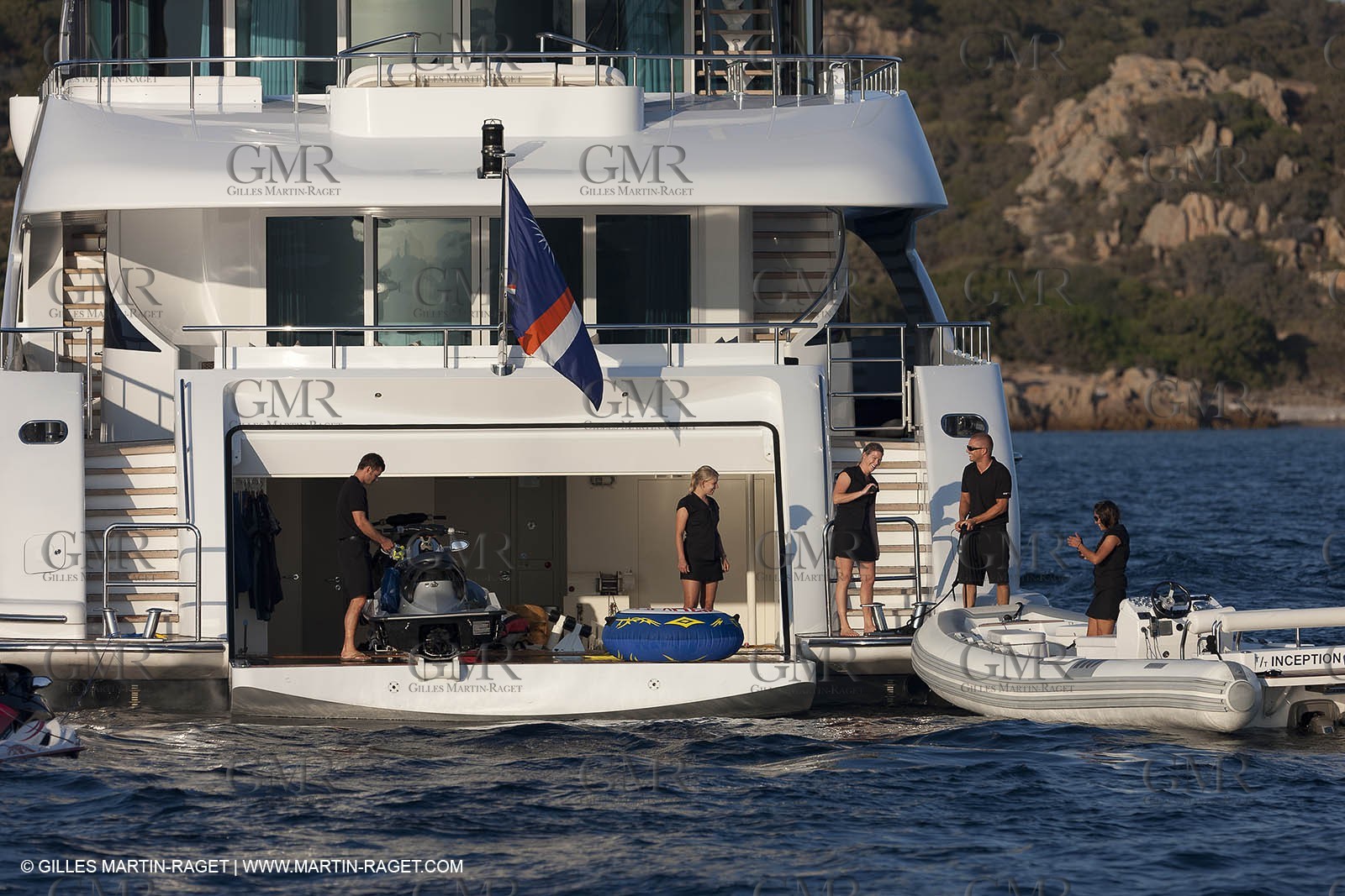 18 08 2011 - La Maddalena (ITA, Sardinia) - Motor yacht Inception