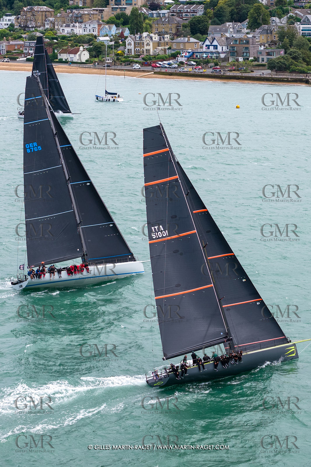 22 07 2025, Cowes (UK, IOW), Admiral's Cup 2025, Inshore Races 1 & 2,