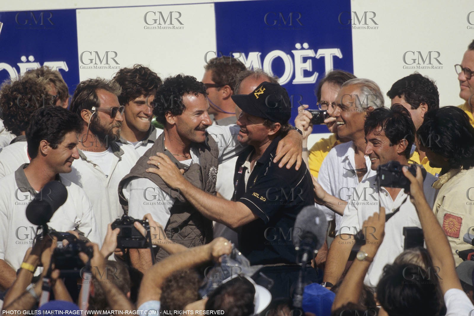 Sailing, Yacht Racing, America's Cup XXVIII, San Diego (USA,CA), 1992, Il Moro Di Venezia, Raoul Gardini