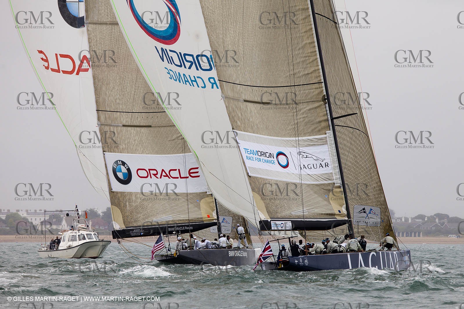 06 08 2010 - Cowes (UK, IOW) - The 1851 Cup -  BMW ORACLE Racing - Day 4
