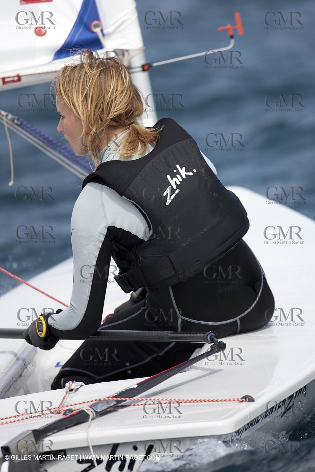 20 04 2010 - Hyères (FRA,83) - SOF 2010 - ZHIK Team - Laser femmes - Marit Bouwmeester