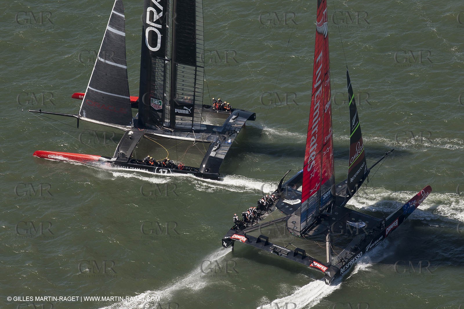 07 09 2013 - San Francisco (USA,CA) - 34th America's Cup - Final Match - Race Day 1