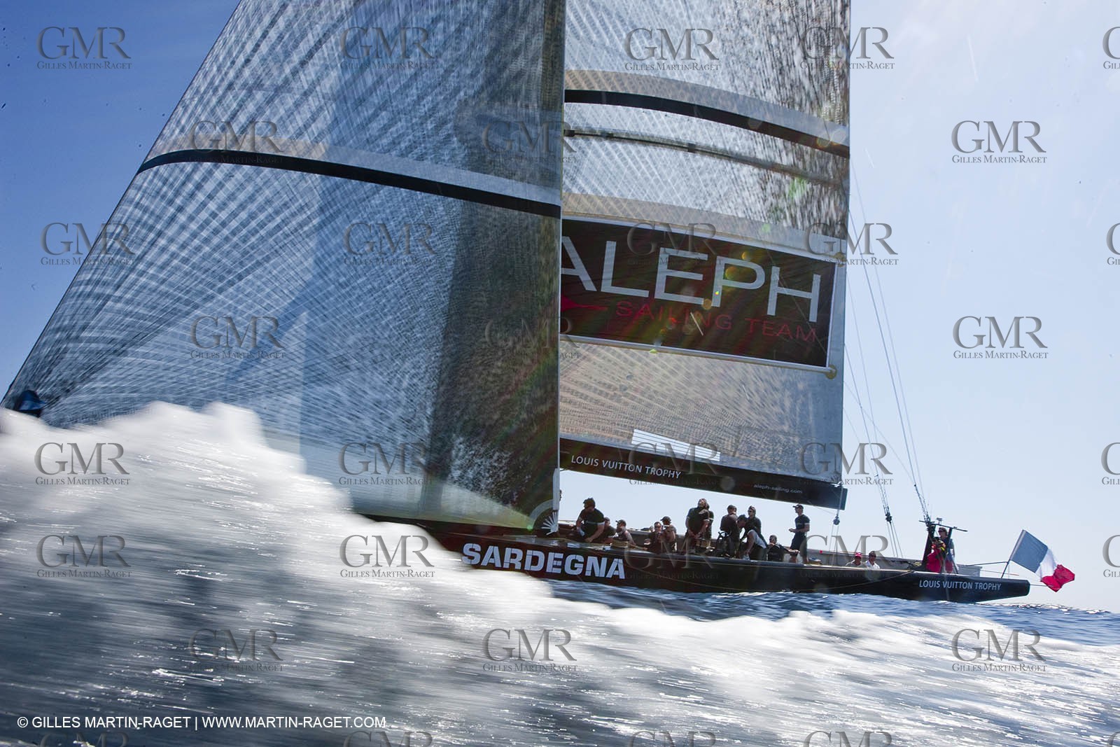 23 05 2010 - La Maddalena (ITA, Sardinia) Louis Vuitton Trophy - BMW ORACLE Racing - Racing Day 2