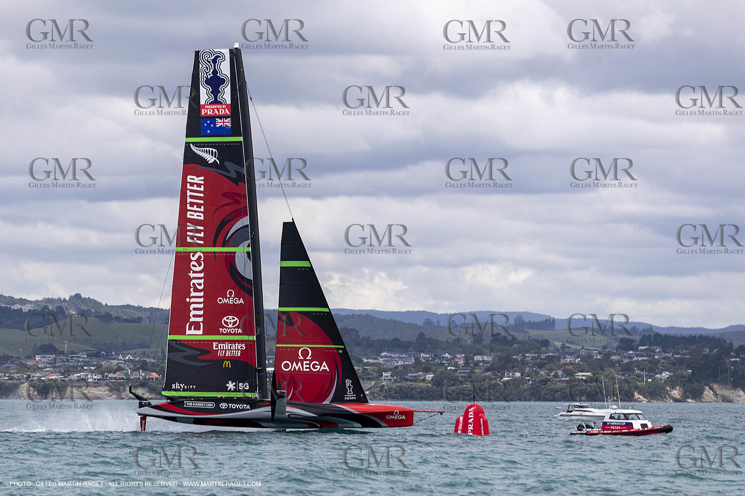 08 12 2020 - Auckland (NZL) - 36th America's Cup - Practice Sessions - Day 1