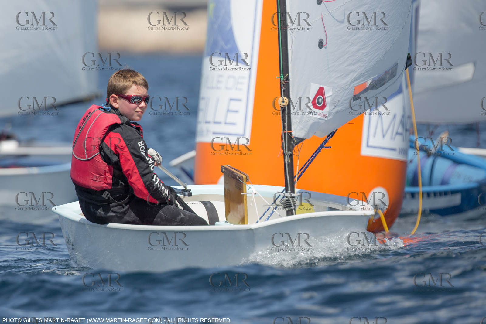 14 04 2016, Marseille (FRA,13), SNIM Dériveurs, Coupe Internationale de Printemps Optimist, Day 4