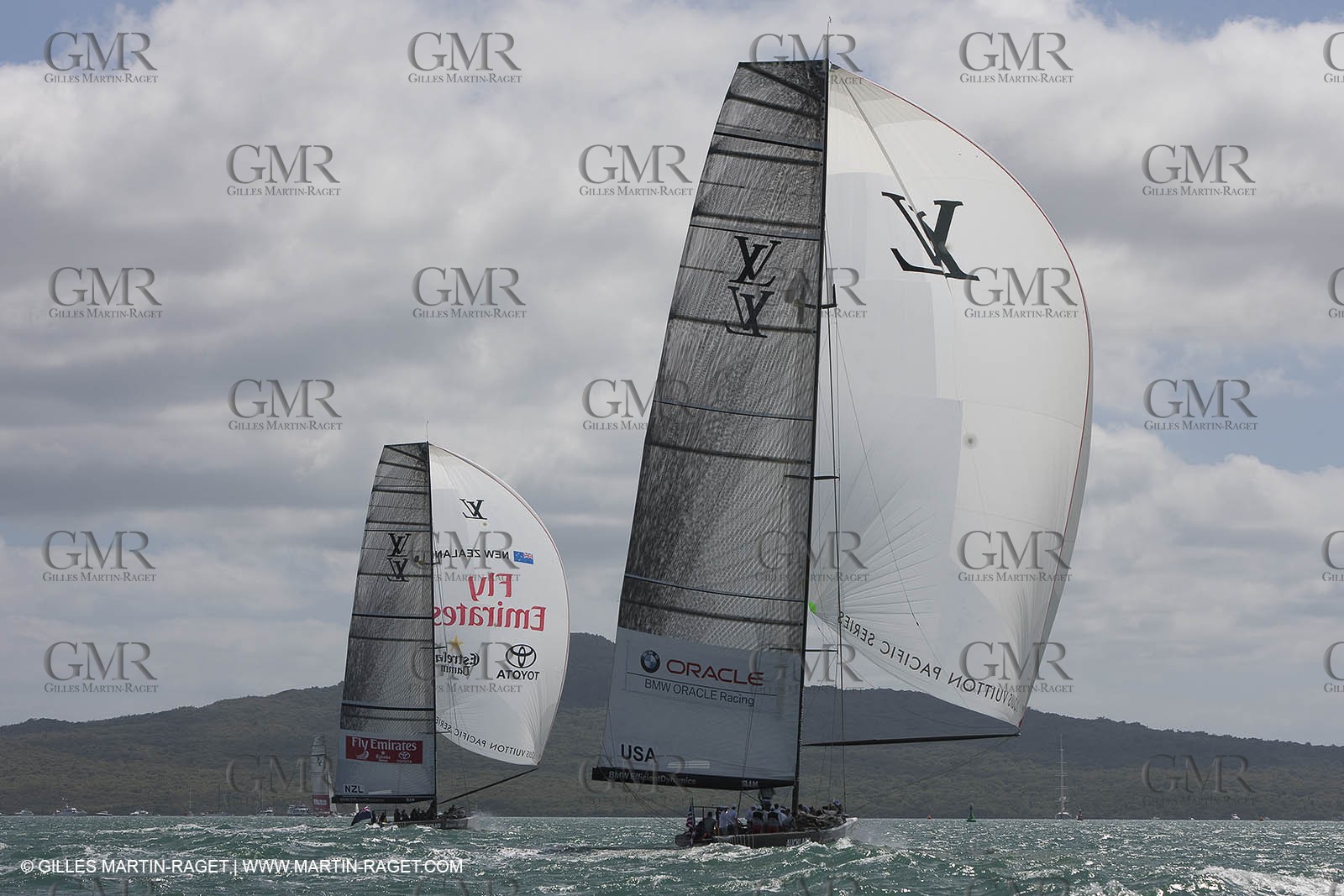 31 01 2009 - Auckland (NZL) -  Louis Vuitton Pacific Series -  Racing Day 2