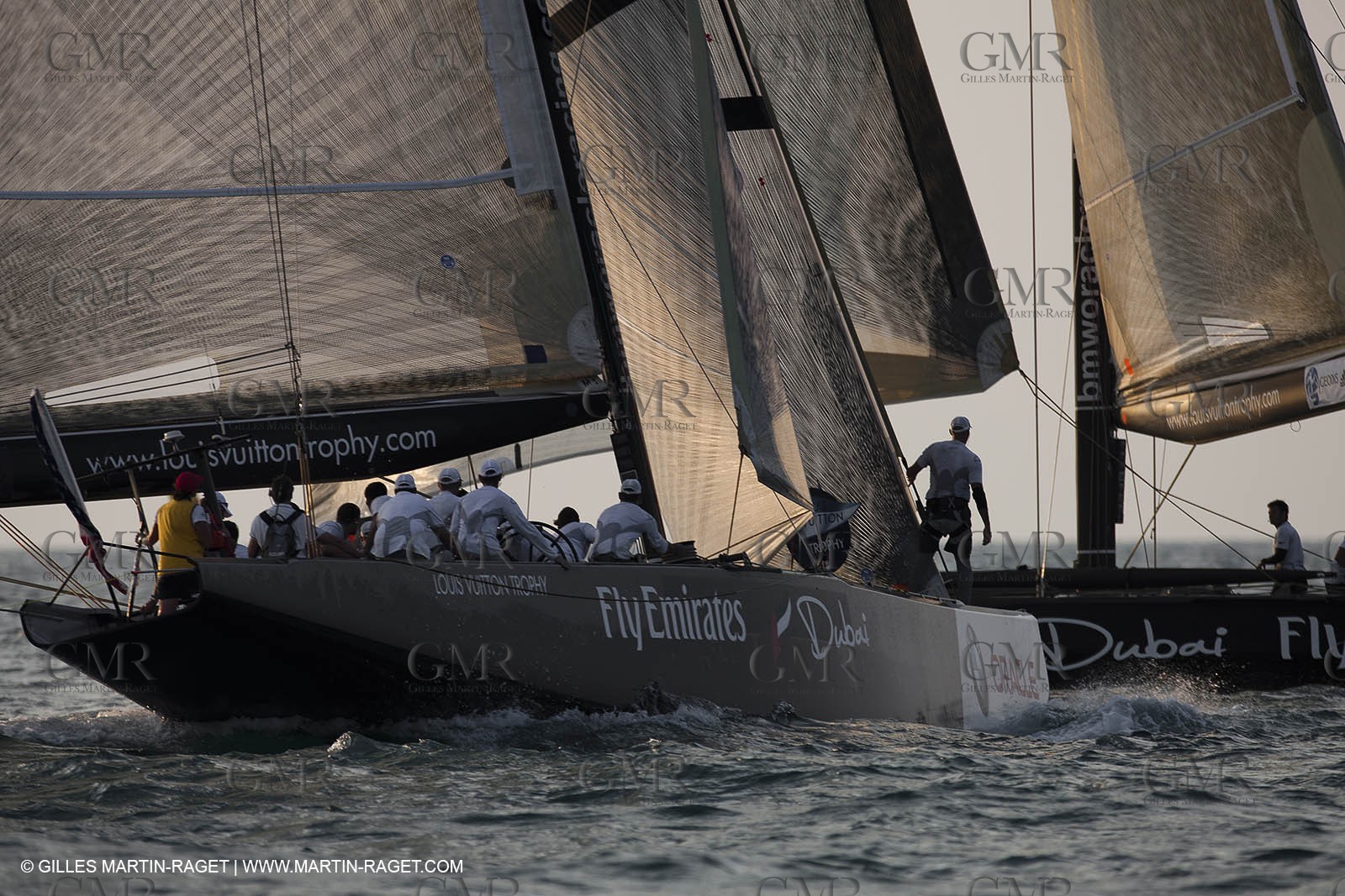 14 11 2010 - Dubai (UAE) - Dubai Louis Vuitton Trophy -  BMW ORACLE Racing - Training - Race Day 1