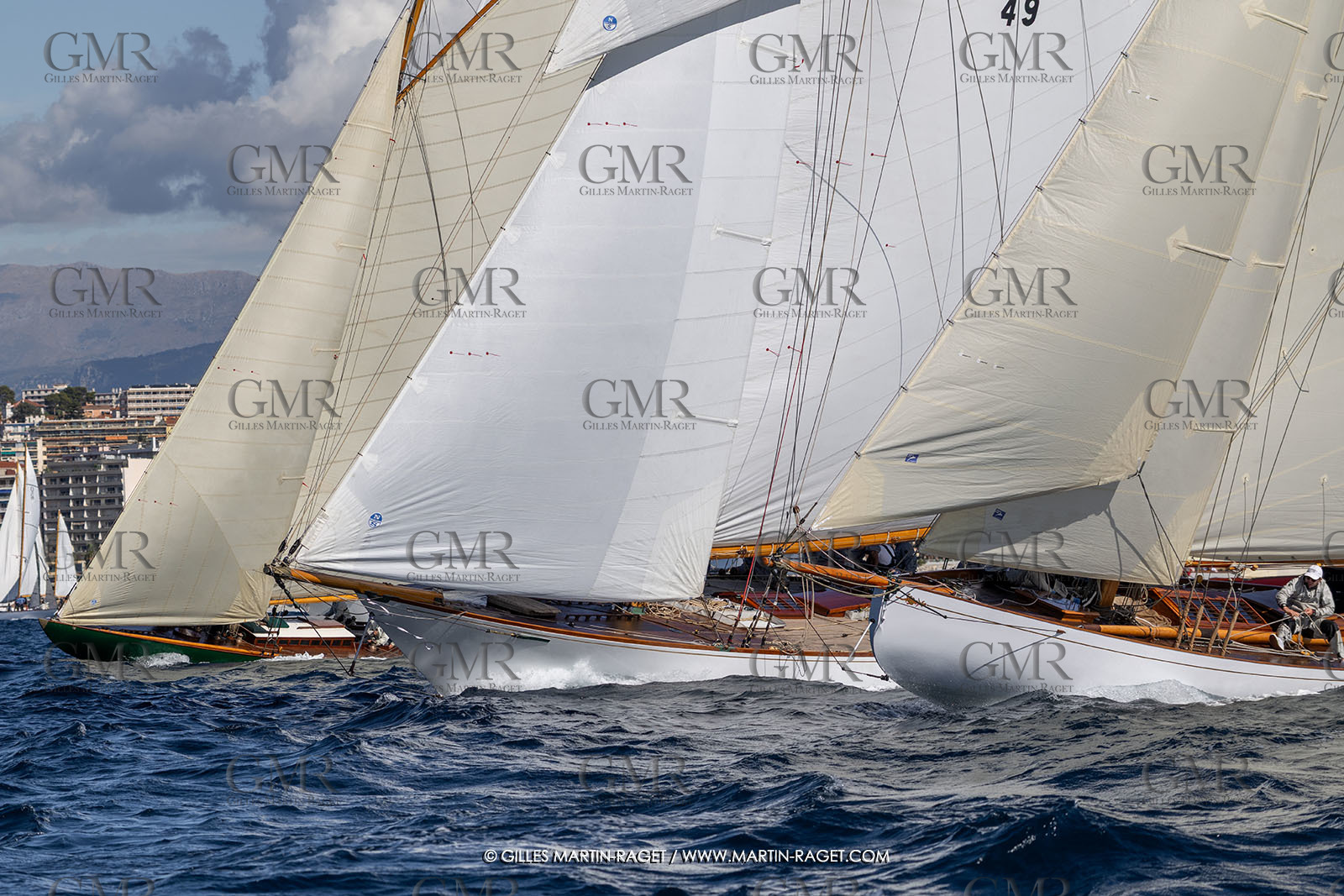 24 09 2025, Cannes (FRA), Régates Royales 2025, Race Day 3