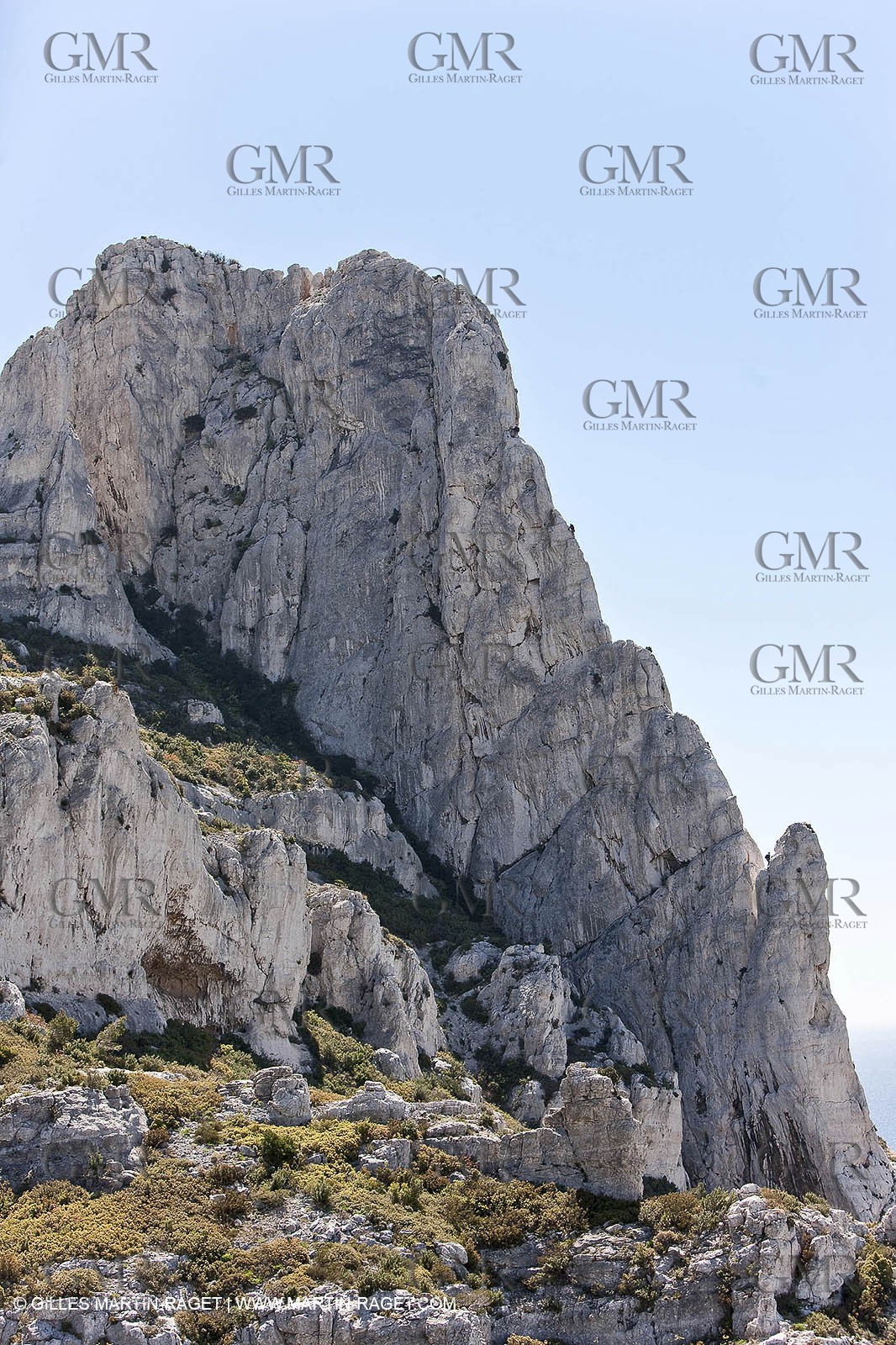 30 04 2009 - Marseille (FRA, 13) - Les Calanques - La Grande Candelle (face nord)