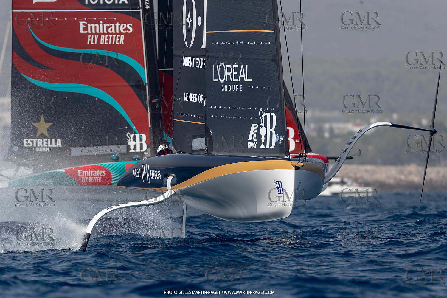 15 09 2023, Vilanova i La Geltru (ESP), 37th America's Cup, Preliminary Regatta N° 1, Race Day 3
