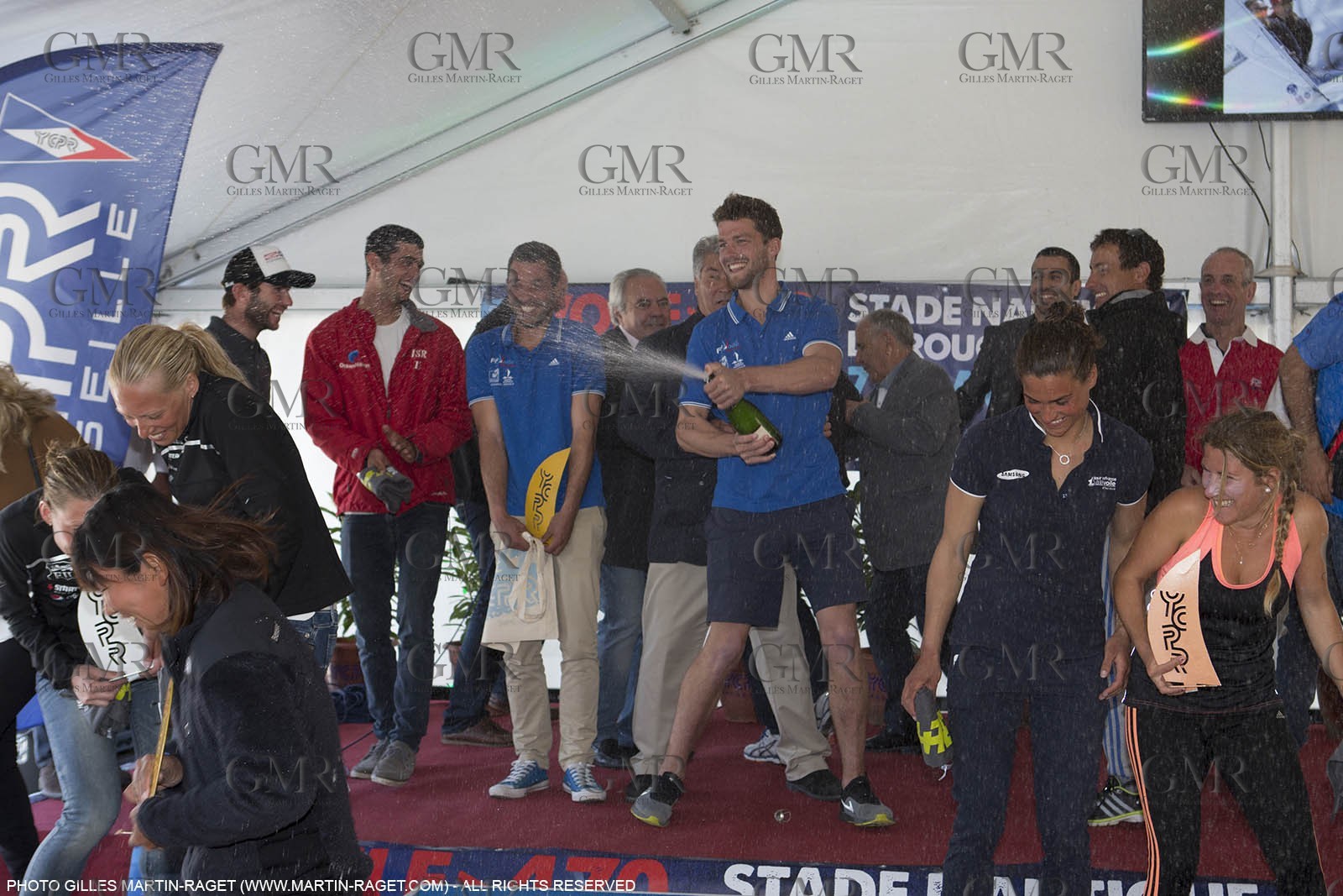 10 04 2015, Marseille (FRA), Yachting Club de la Pointe Rouge - Coupe Internationale de Printemps des 470