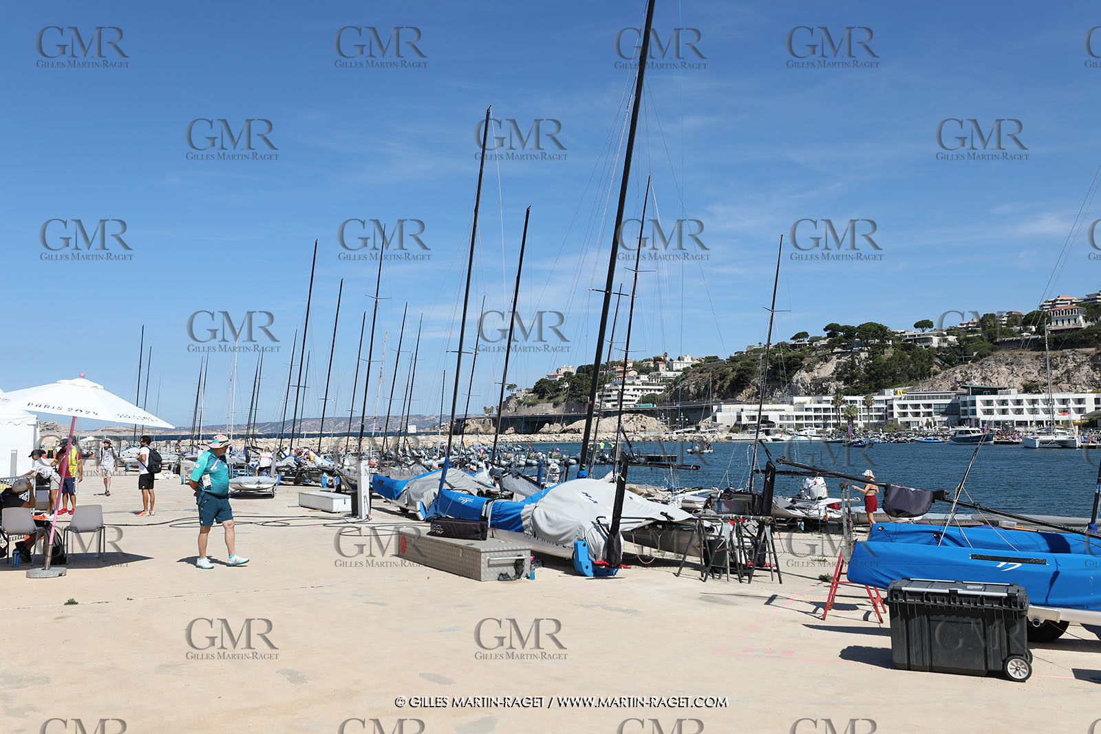 24 07 2024, Marseille (FRA), Paris 2024 Olympic Games, Sailing, Free trainings
