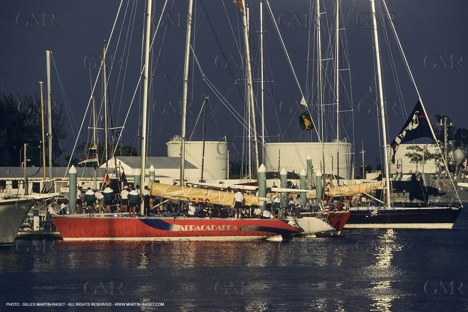 50 ft regatta, Key West, Florida, 1989