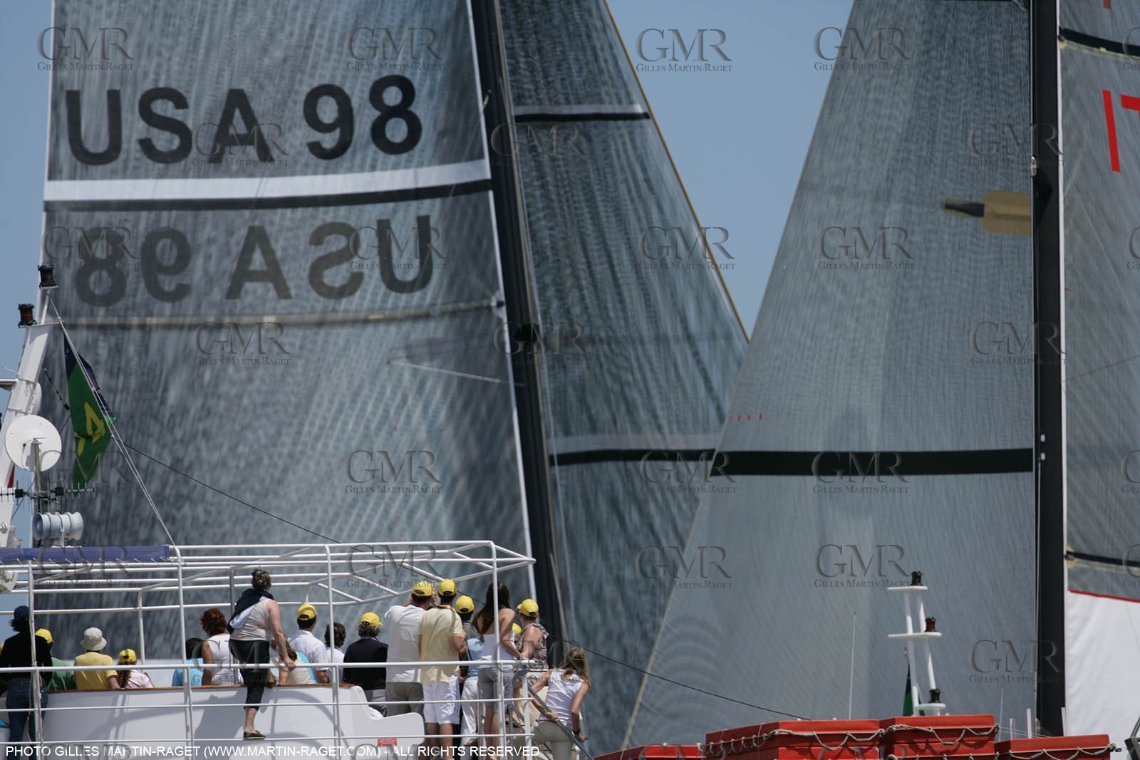 14 05 2007-Valencia (Spain)- 32nd America's Cup - Louis Vuitton Cup - Semi-final - Day 1 - BMW ORACLE racing