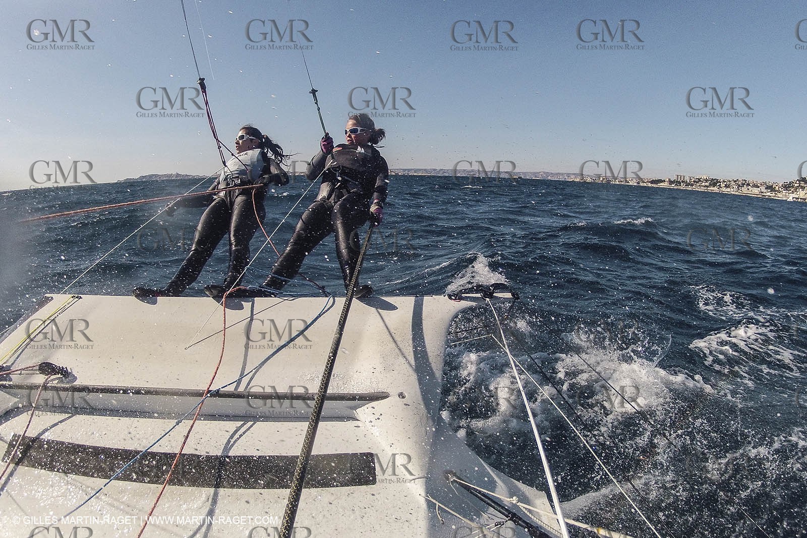 21 03 2013 - Marseille (FRA,13) - Essai du 49er FX