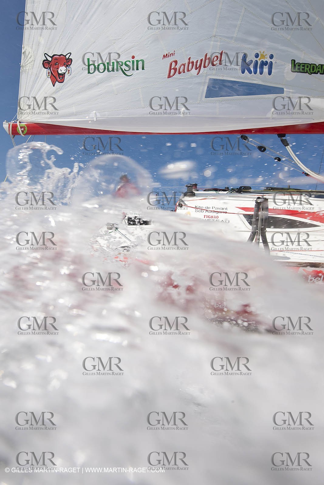 13 03 2010 -  La Grande Motte   Port Camargue (FRA) - Groupe Bel - Kito de Pavant   Sebastien Audigane training for Transat AG2R