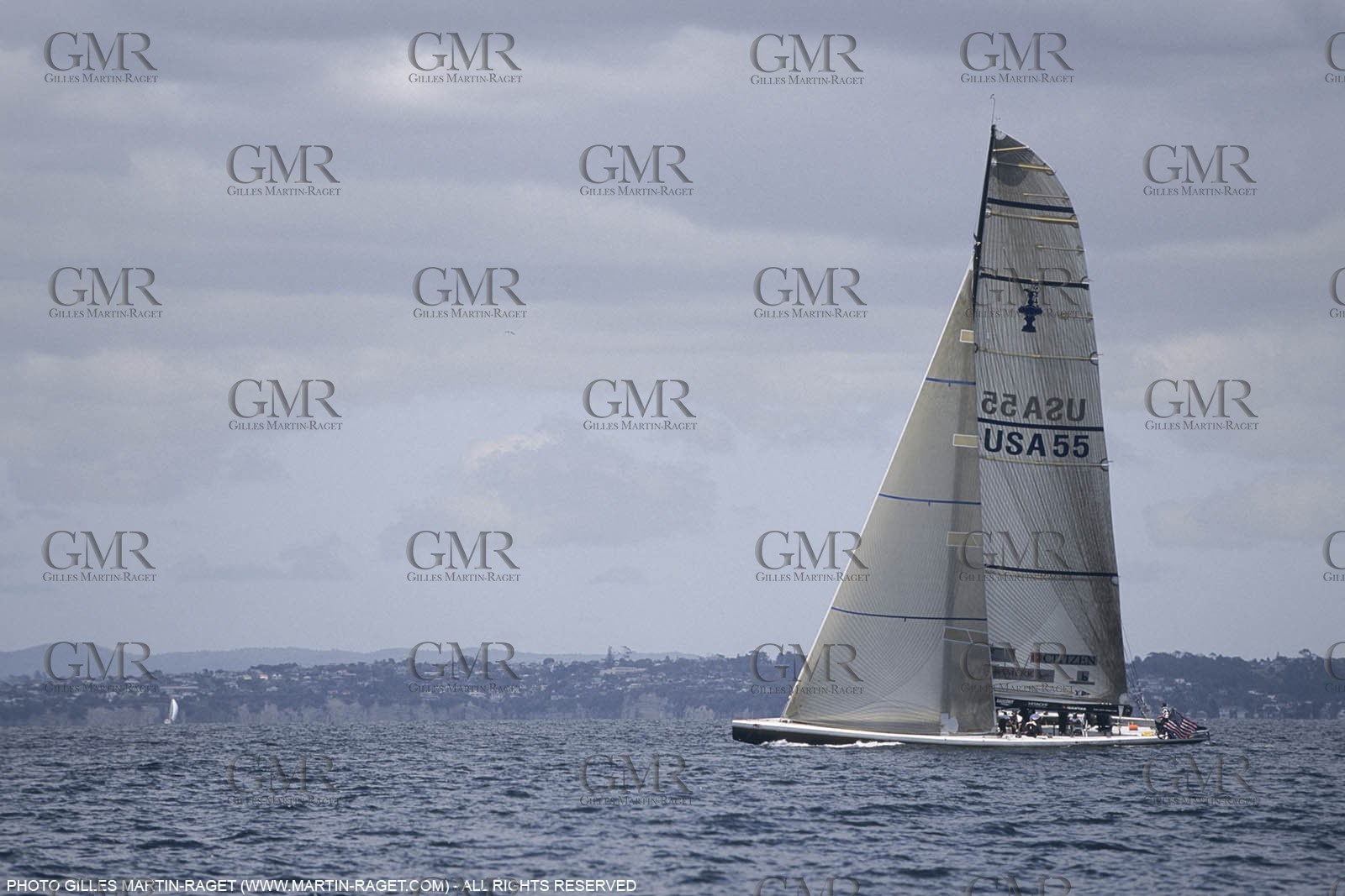 Sailing, Yacht Racing, America's Cup XXX, Auckland (NZL), 2000, Stars and Stripes