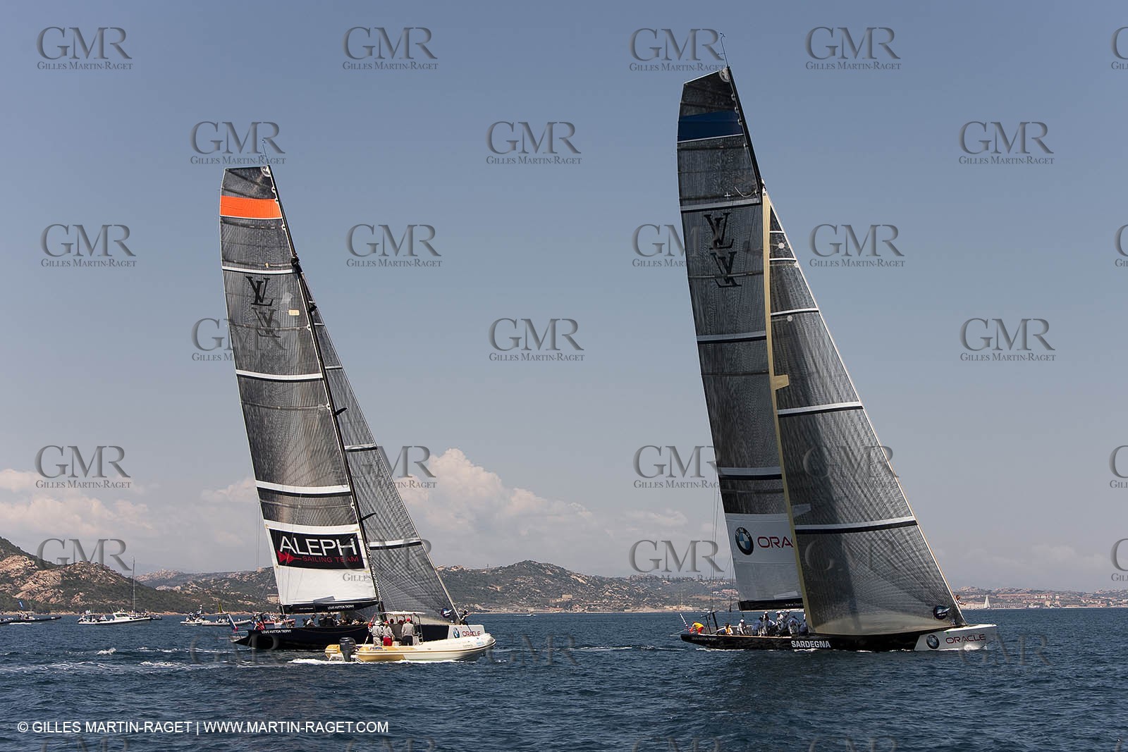 23 05 2010 - La Maddalena (ITA, Sardinia) Louis Vuitton Trophy - BMW ORACLE Racing - Racing Day 2