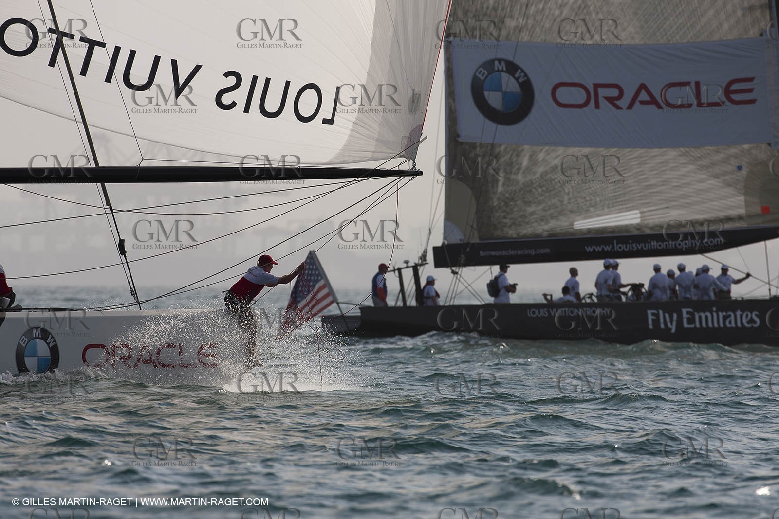 15 11 2010 - Dubai (UAE) - Dubai Louis Vuitton Trophy -  BMW ORACLE Racing Vs Artemis
