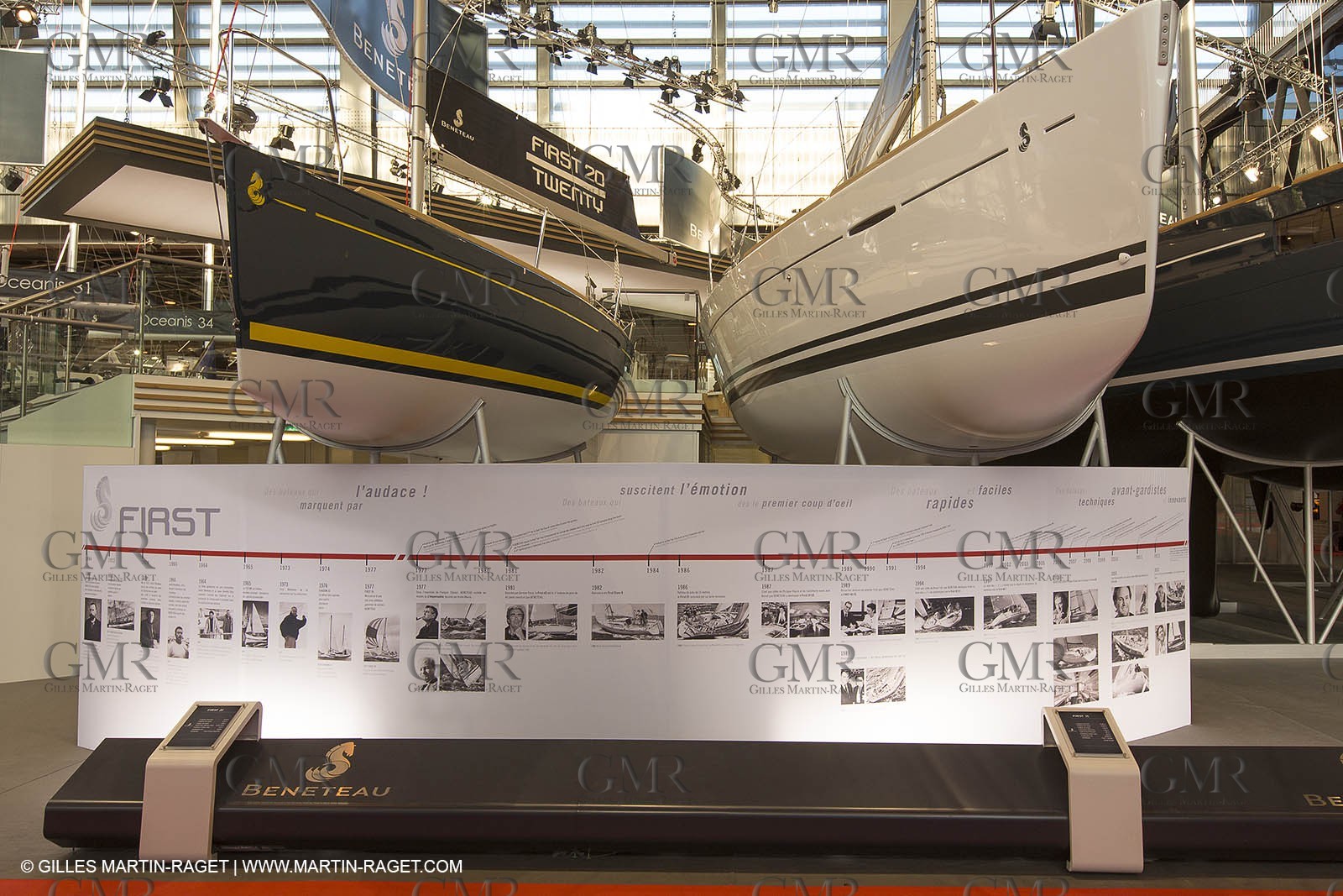 10 12 2013 - Paris (FRA,75) -Paris Boat Show - Beneteau booth