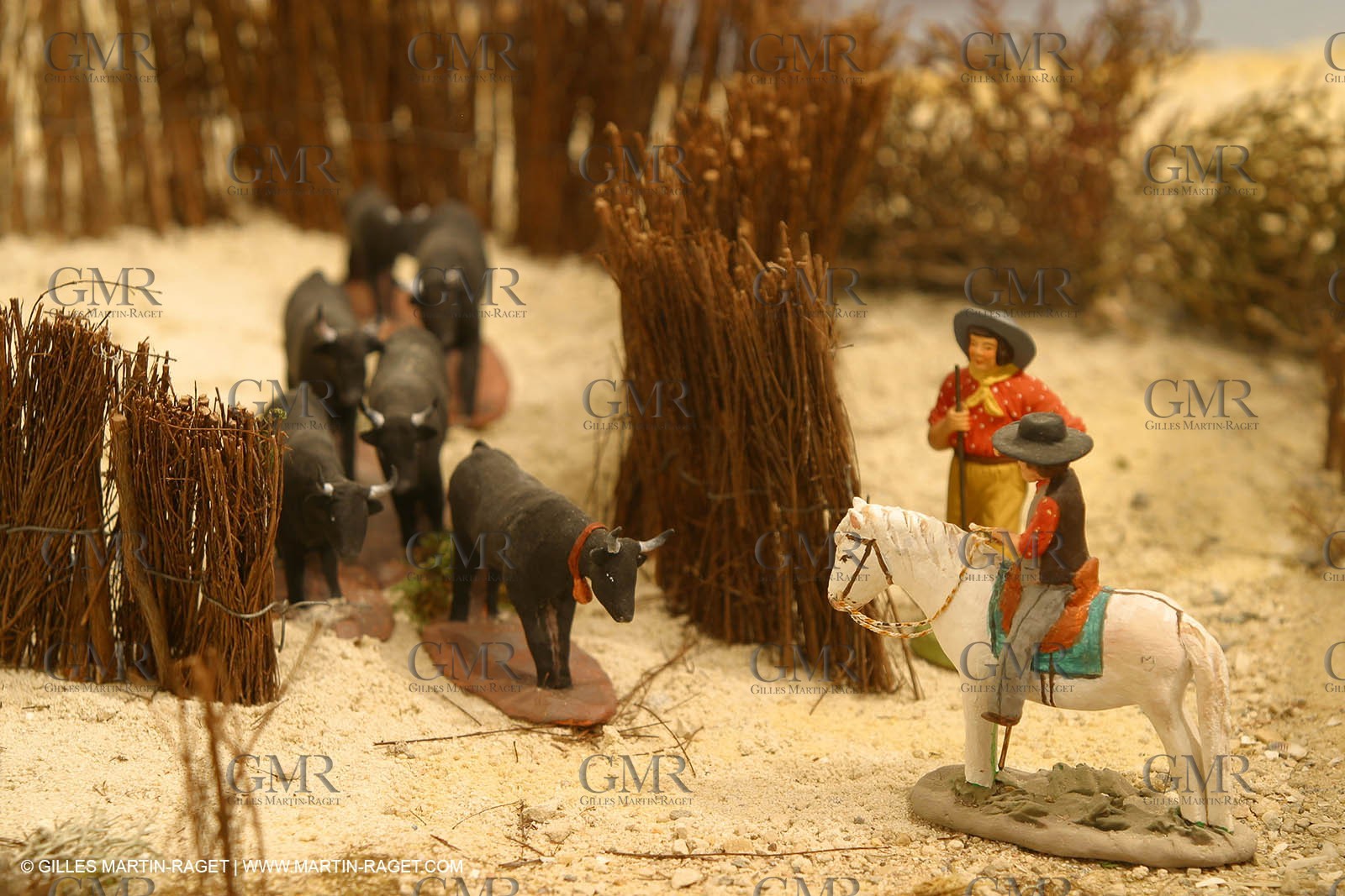 Great crib from les Saintes Maries de la mer (FRA, 13) for Christmas, December 2010