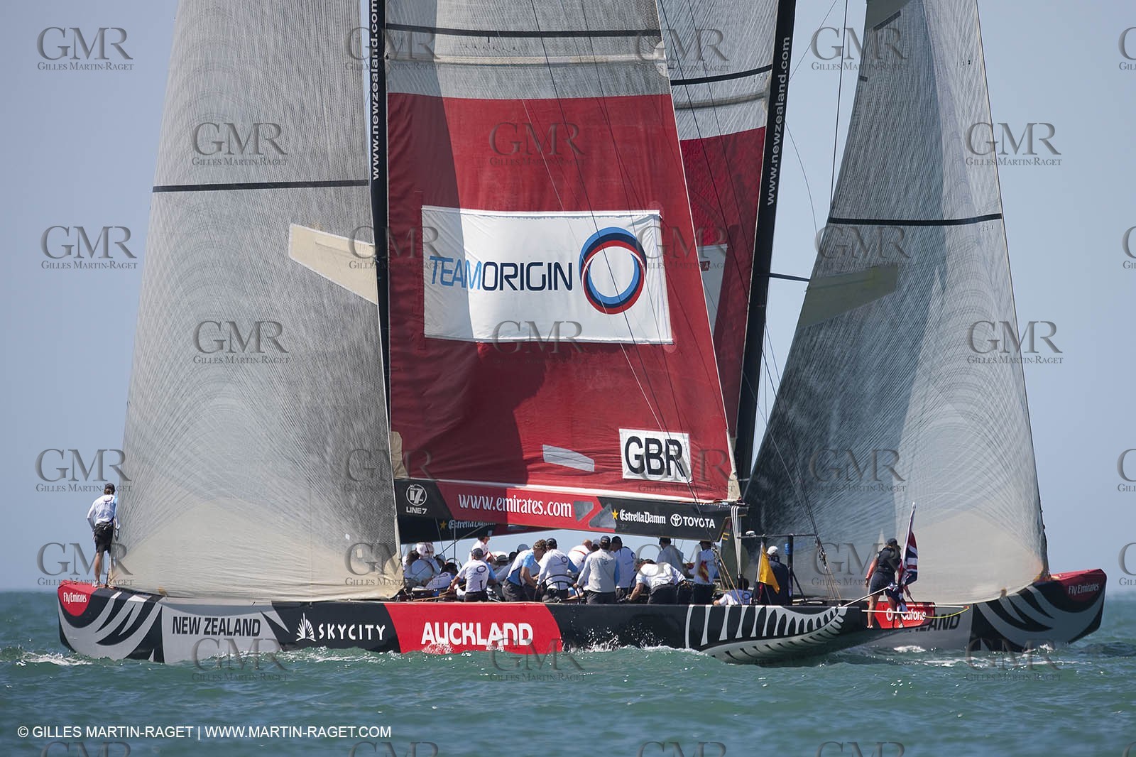 07 02 2009 - Auckland (NZL) -  Louis Vuitton Pacific Series -  Racing Day 7 - Round Robin 2