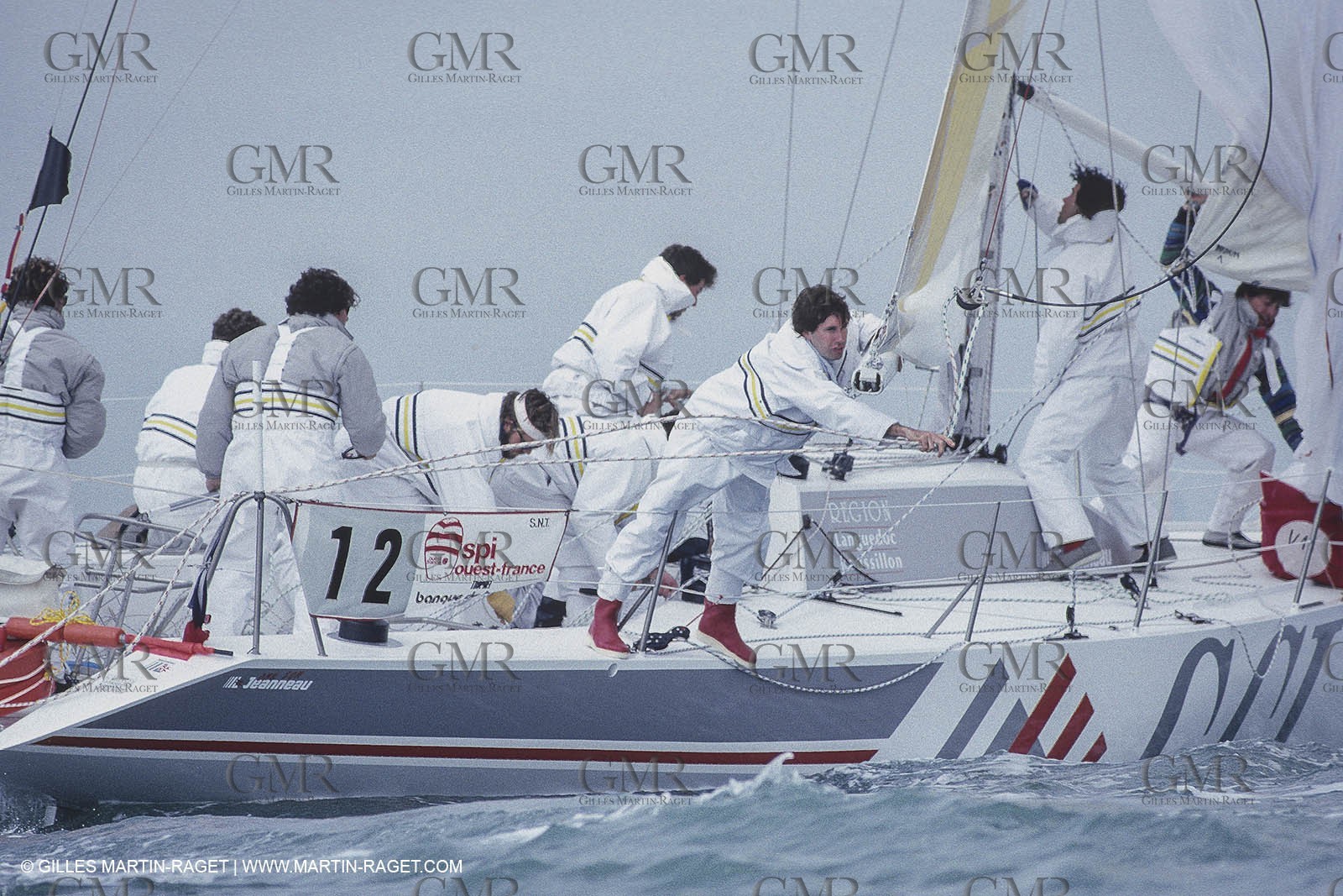 Sailing, Yacht Racing, Spi Ouest France, La Trinité sur mer (Britanny)
