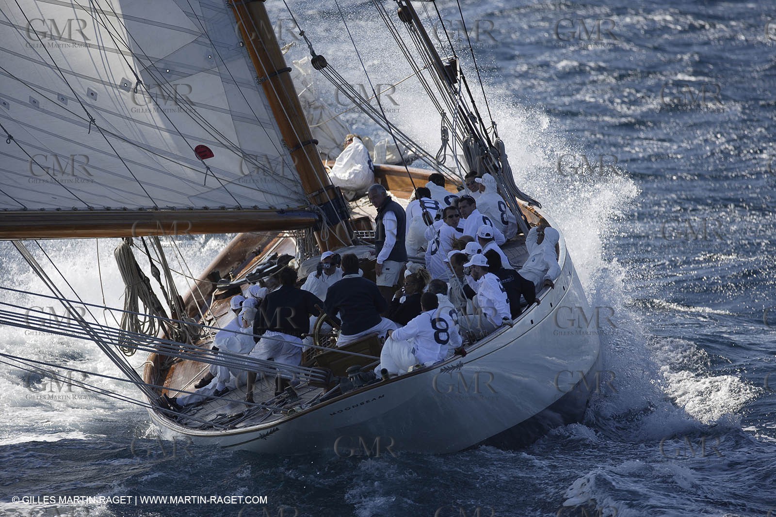 07 10 2006 - Saint Tropez (Fr) - Voiles de Saint Tropez 2006 - Classic Yachts - Moonbeam IV