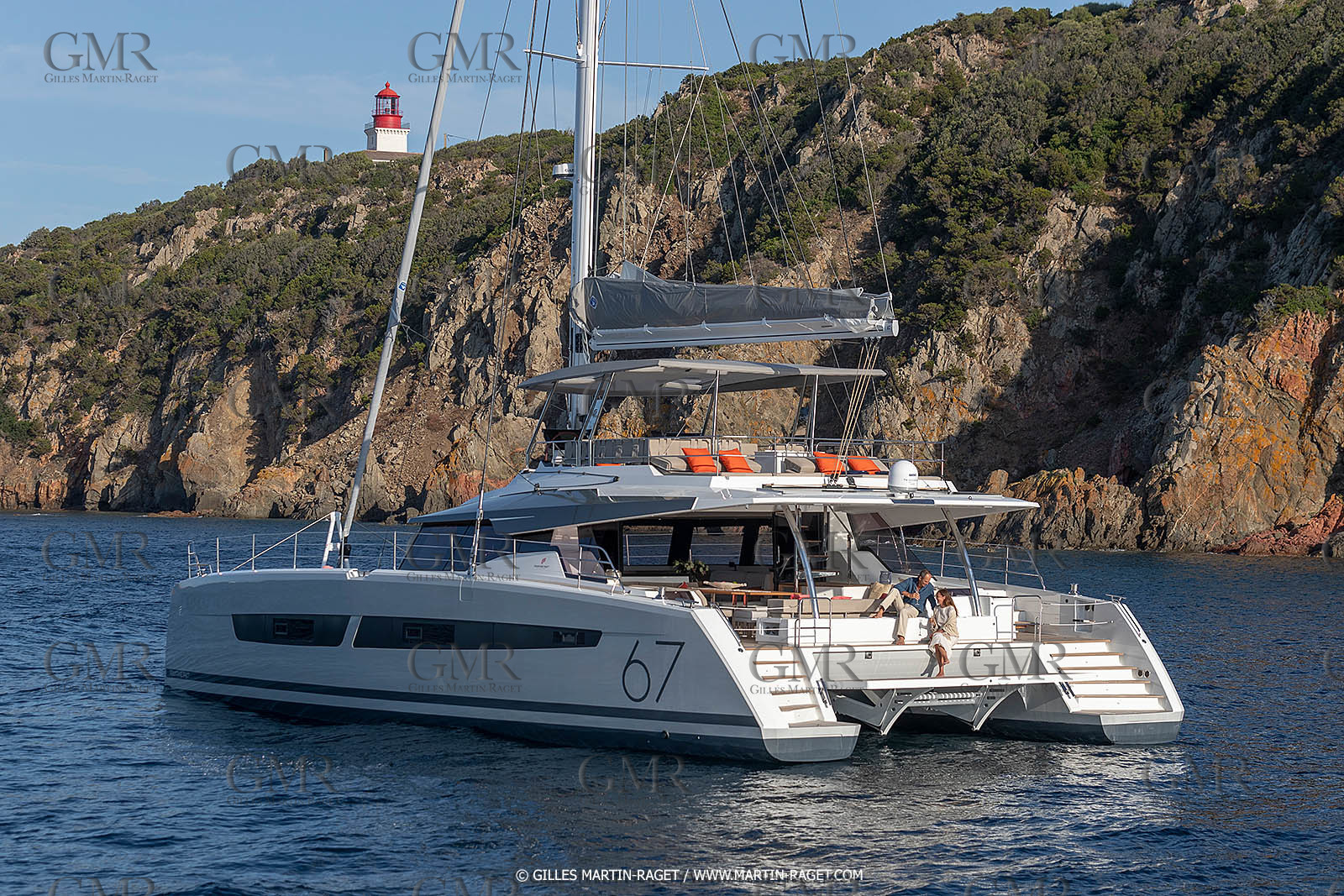 30 08 2018, Porto Vecchio (FRA, South Corsica) Chantier Fountaine-Pajot, Alegria 67