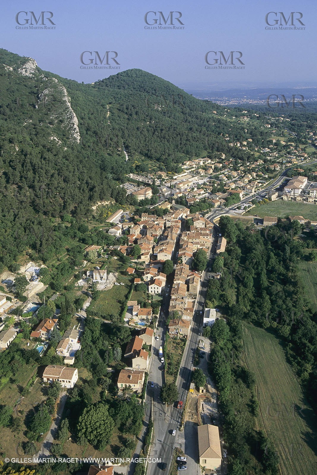 France, Provence, Pays d'Aubagne, collines de Marcel Pagnol, Cadolive