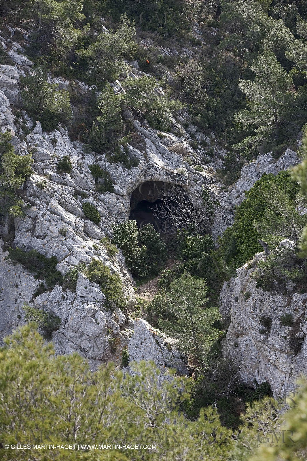 25 03 2009 - Marseille (FRA, 13) - Les Calanques - Massif de Marseilleveyre - la Grotte Rolland