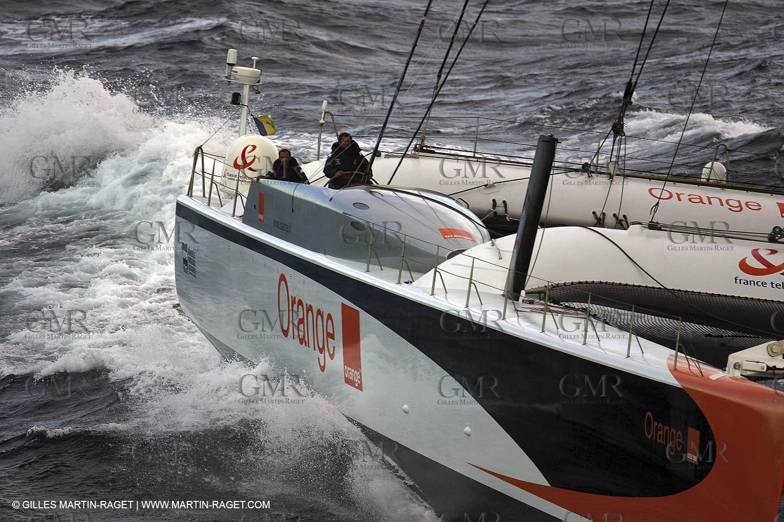 Orange II-2004 Mediterranée Record-Start off Marseilles