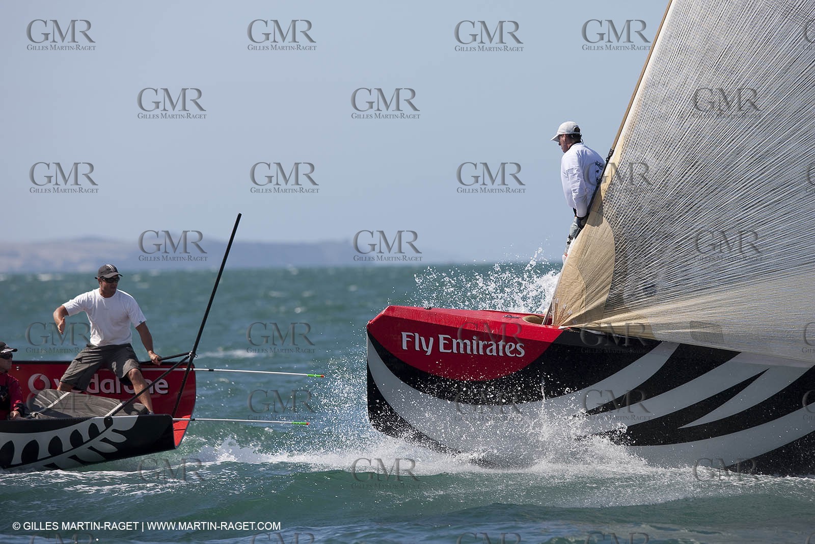 29 01 2009 - Auckland (NZL) -  Louis Vuitton Pacific Series - BMW ORACLE Racing - Training