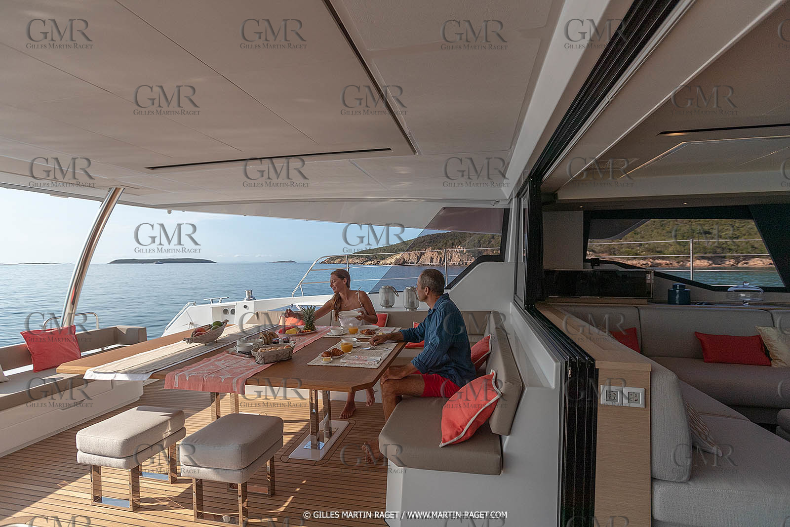 30 08 2018, Porto Vecchio (FRA, South Corsica) Chantier Fountaine-Pajot, Alegria 67