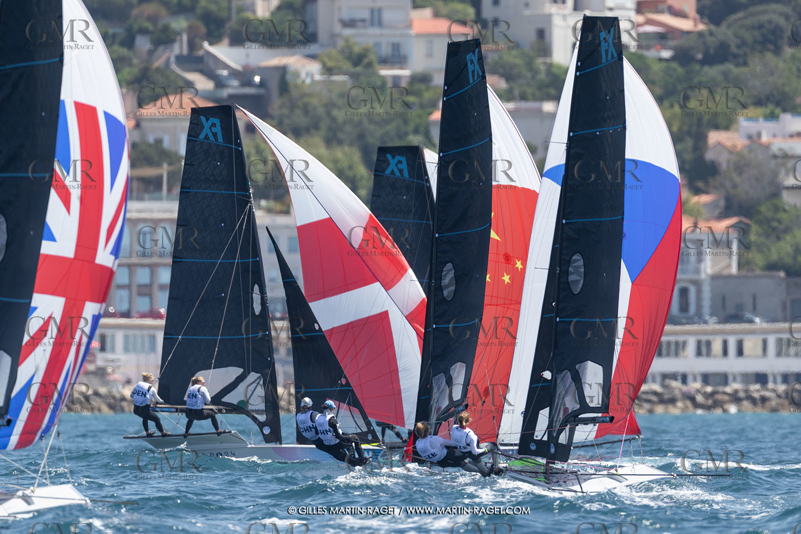 23 07 2024, Marseille (FRA), Paris 2024 Olympic Games, Sailing, Free trainings