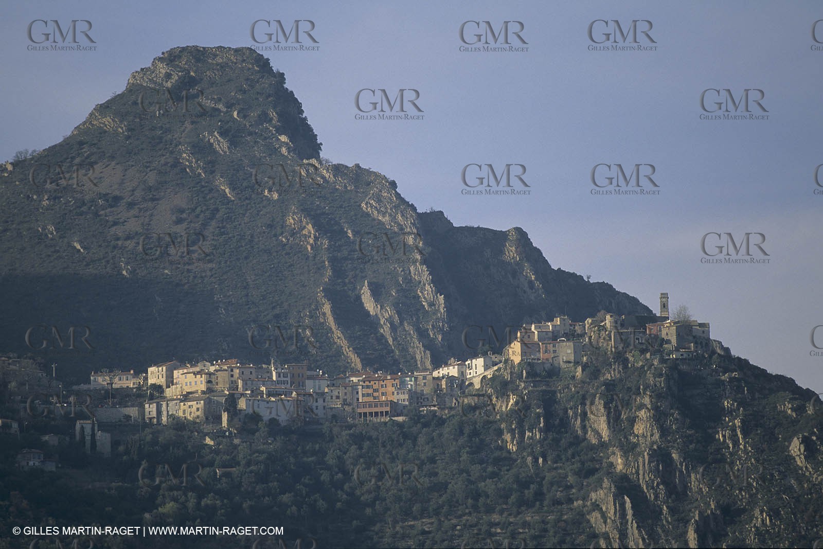 France - Côte d'Azur - Villages perchés des Alpes Maritimes - Bonson