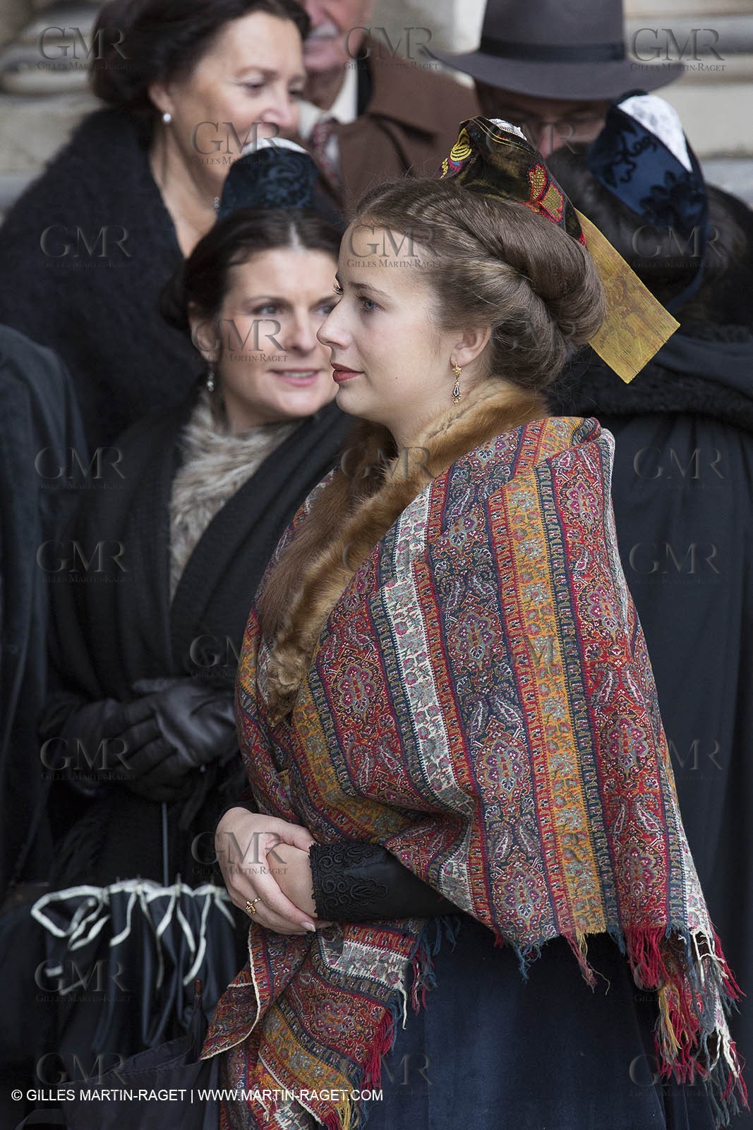 13 01 2012 - Marseille (FRA,13), Opening week-end for MP 2013, European capital of Culture, Traditional costumes from Provence