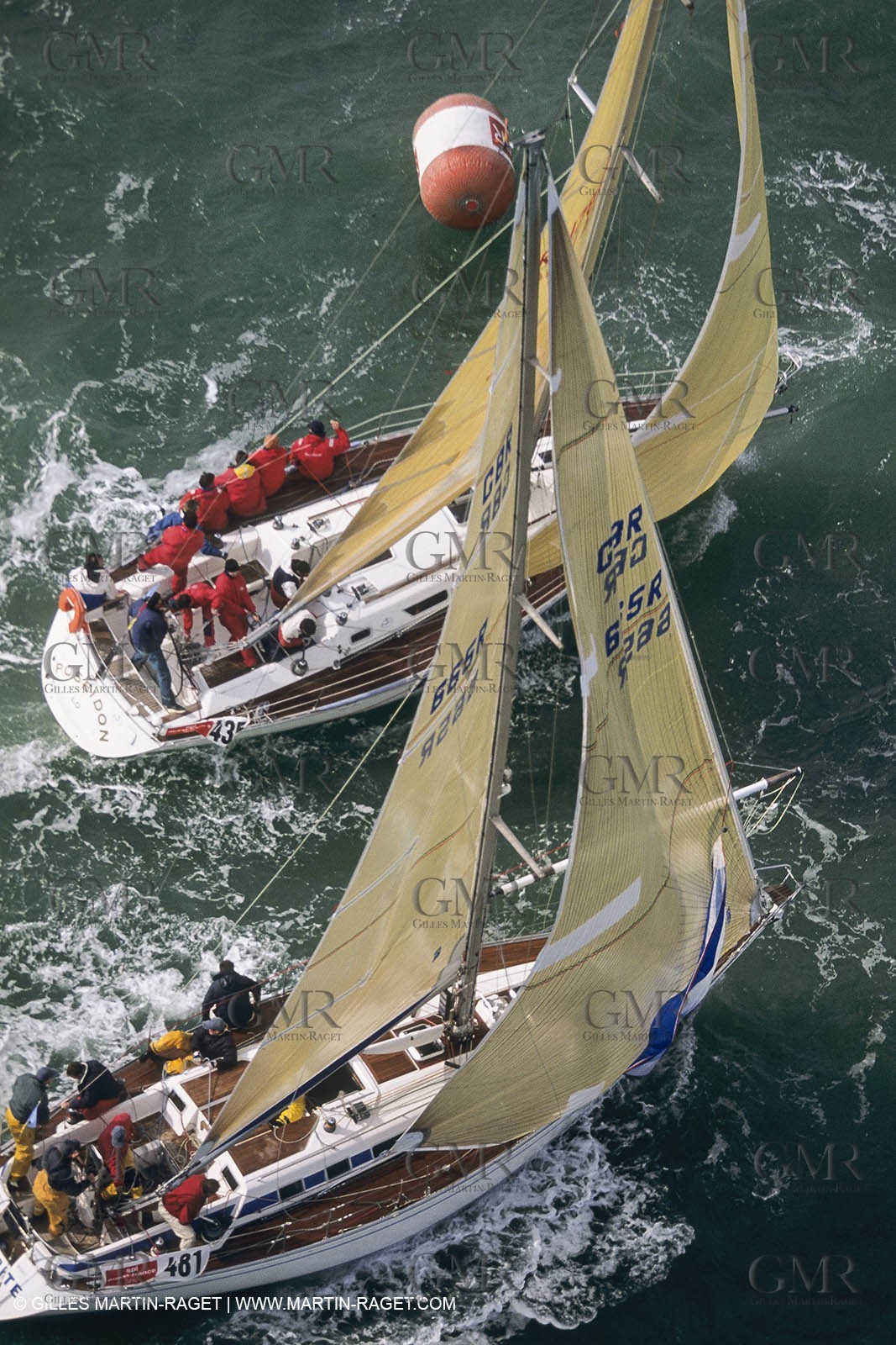 Sailing, Yacht Racing, Spi Ouest France, La Trinité sur mer (Britanny)