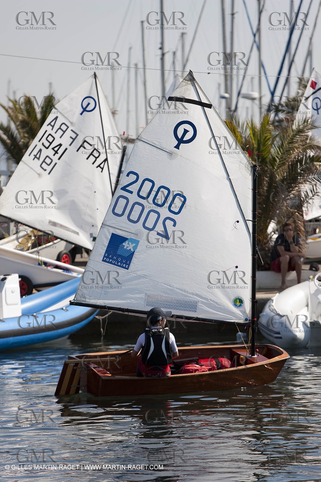 24 05 2010 - Hyères (FRA,83) - wooden optimist